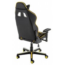 Компьютерное кресло Racer черное / желтое