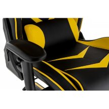 Компьютерное кресло Racer черное / желтое