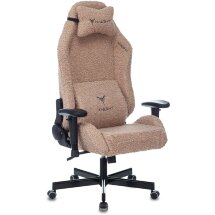 Геймерское кресло Бюрократ компьютерное игровое Knight T1 коралловый экомех с подголов. крестовина металл