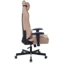 Геймерское кресло Бюрократ компьютерное игровое Knight T1 коралловый экомех с подголов. крестовина металл