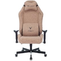 Геймерское кресло Бюрократ компьютерное игровое Knight T1 коралловый экомех с подголов. крестовина металл