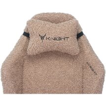 Геймерское кресло Бюрократ компьютерное игровое Knight T1 коралловый экомех с подголов. крестовина металл