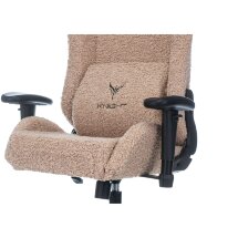 Геймерское кресло Бюрократ компьютерное игровое Knight T1 коралловый экомех с подголов. крестовина металл