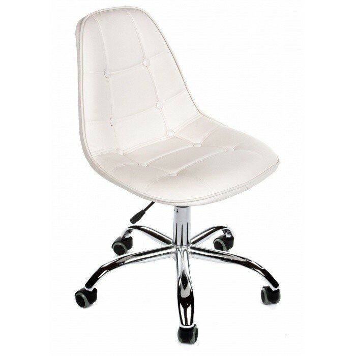 Компьютерное кресло Eames PC-306 на колесах белый Компьютерное кресло Eames PC-306 на колесах белый