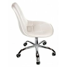 Компьютерное кресло Eames PC-306 на колесах белый