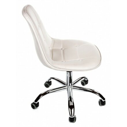 Компьютерное кресло Eames PC-306 на колесах белый 