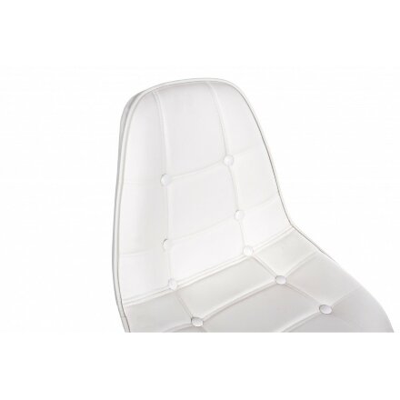 Компьютерное кресло Eames PC-306 на колесах белый 