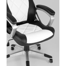 Кресло игровое TopChairs Continental белое