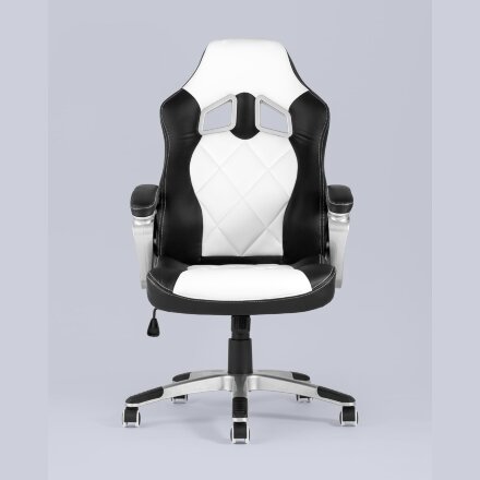 Кресло игровое TopChairs Continental белое 