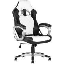 Кресло игровое TopChairs Continental белое