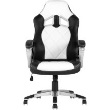 Кресло игровое TopChairs Continental белое