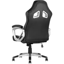 Кресло игровое TopChairs Continental белое