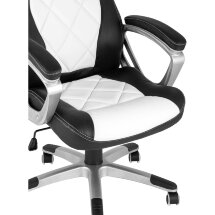 Кресло игровое TopChairs Continental белое
