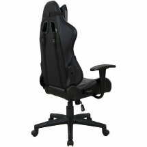 Кресло компьютерное BRABIX &quot;GT Racer GM-100&quot;, две подушки, экокожа, черное/серое, 531926