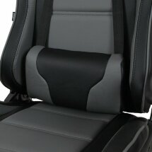 Кресло компьютерное BRABIX &quot;GT Racer GM-100&quot;, две подушки, экокожа, черное/серое, 531926