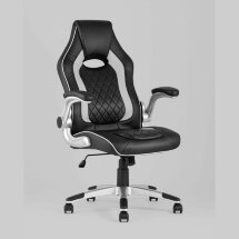 Игровое кресло Stool Group компьютерное TopChairs Macan серое геймерское