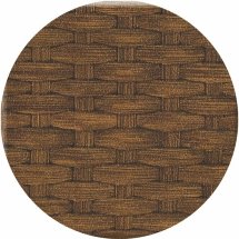 Круглая столешница Werzalit (70 см) 495 темный ротанг цвет