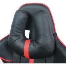 Кресло компьютерное BRABIX &quot;GT Carbon GM-120&quot;, две подушки, экокожа, черное/красное, 531931