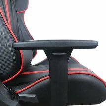 Кресло компьютерное BRABIX &quot;GT Carbon GM-120&quot;, две подушки, экокожа, черное/красное, 531931