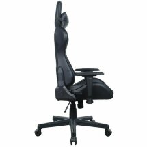 Кресло компьютерное BRABIX &quot;GT Carbon GM-115&quot;, две подушки, экокожа, черное, 531932