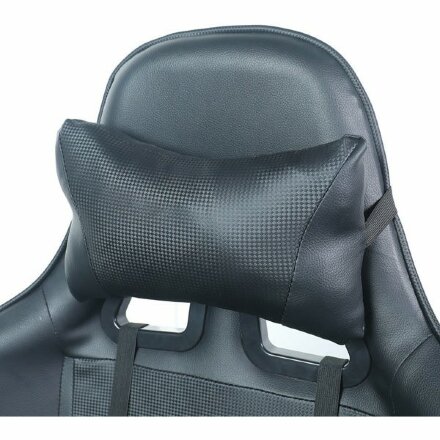 Кресло компьютерное BRABIX &quot;GT Carbon GM-115&quot;, две подушки, экокожа, черное, 531932 Черный
