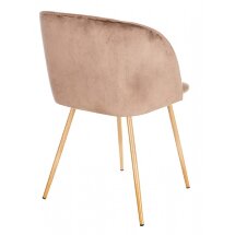 Стул на металлокаркасе Sofas коричневый