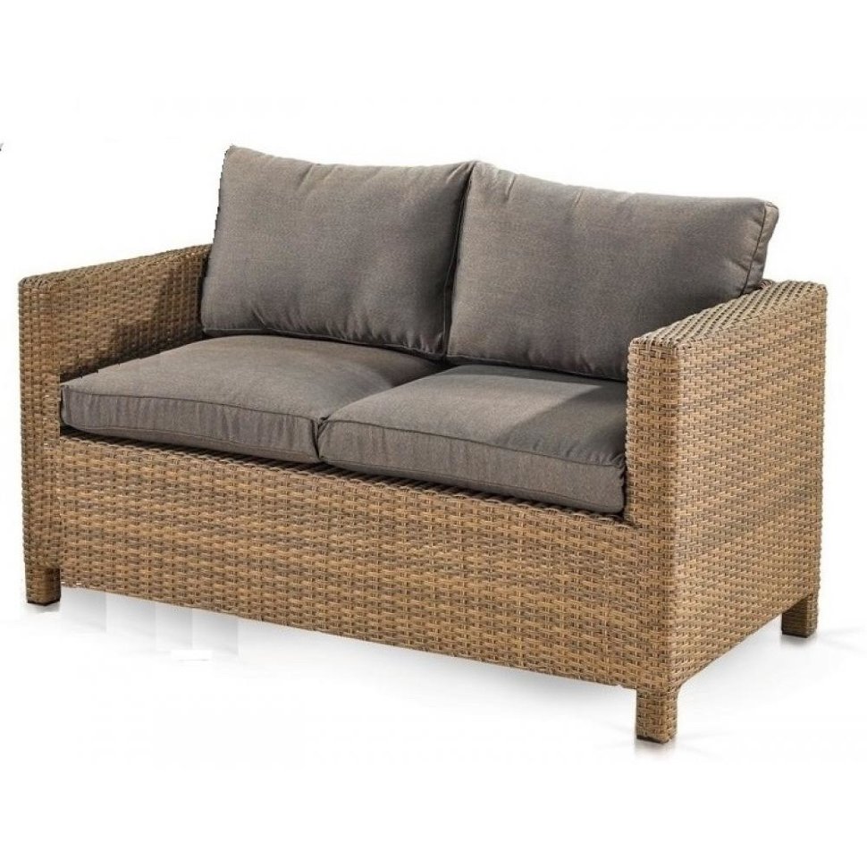 Плетеный диван S59B-W65 Light Brown Плетеный диван S59B-W65 Light Brown