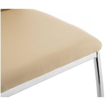 Стул на металлокаркасе Okus beige