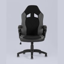 Игровое кресло Stool Group компьютерное TopChairs Skyline серое геймерское