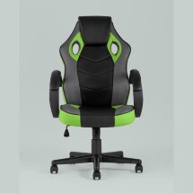 Игровое кресло Stool Group компьютерное TopChairs Sprinter зеленое геймерское