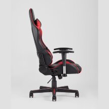 Кресло игровое TopChairs Racer черно-красное