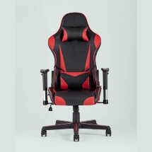 Кресло игровое TopChairs Racer черно-красное