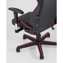 Кресло игровое TopChairs Racer черно-красное