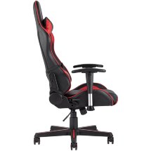 Кресло игровое TopChairs Racer черно-красное