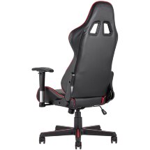 Кресло игровое TopChairs Racer черно-красное