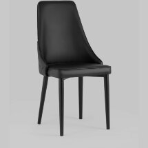 Стул Stool Group Луис экокожа черный ножки металл черные