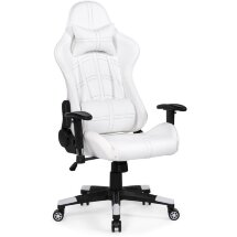 Компьютерное кресло Blanc white / black