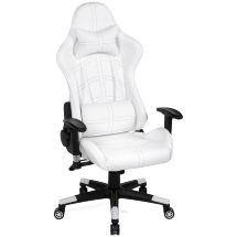 Компьютерное кресло Blanc white / black