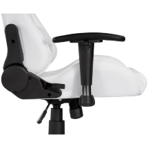 Компьютерное кресло Blanc white / black