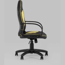 Компьютерное кресло Stool Group игровое Кратос экокожа черный/жёлтый крестовина пластик