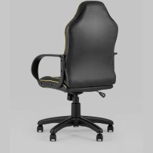 Компьютерное кресло Stool Group игровое Кратос экокожа черный/жёлтый крестовина пластик