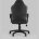 Компьютерное кресло Stool Group игровое Кратос экокожа черный/синий крестовина пластик 