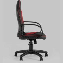 Компьютерное кресло Stool Group игровое Кратос экокожа черный/красный крестовина пластик