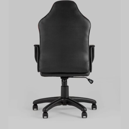 Компьютерное кресло Stool Group игровое Кратос экокожа черный/красный крестовина пластик 