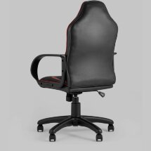 Компьютерное кресло Stool Group игровое Кратос экокожа черный/красный крестовина пластик