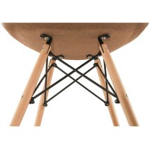 Стул Stool Group DSW Patchwork обивка ткань ножки массив дерева