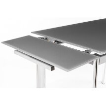 Стол стеклянный S 302T серый