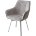 Стул MAVERICK 360 град. поворот. BLUVEL-03 LIGHT GREY, велюр/ белый каркас, М-City 