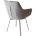 Стул MAVERICK 360 град. поворот. BLUVEL-03 LIGHT GREY, велюр/ белый каркас, М-City 
