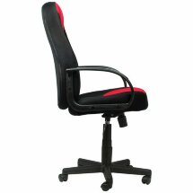 Кресло офисное BRABIX &quot;City EX-512&quot;, ткань черная/красная, TW, 531408